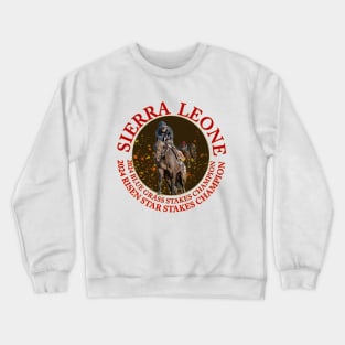 2024 Kentucky Derby Contender Sierra Leone design Crewneck Sweatshirt